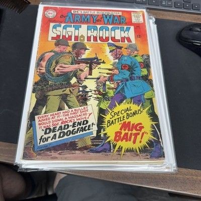 Our Army at War 161 (FVF) Sgt Rock! Joe Kubert, Robert Kanigher 1965 DC c155