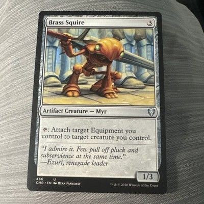 Brass Squire Commander Legends MTG Regular Near Mint