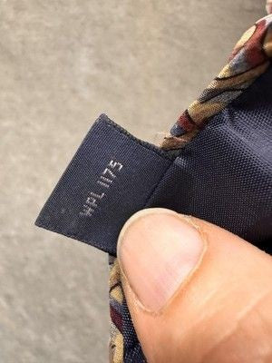 Brandini Le Collezioni Silk Tie Mens Multicolor Geometric Pattern USA Made 4
