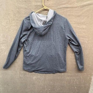 32 Degrees COOL Hoodie Mens Large Blue Full Zip Lightweight Performance Stretch 4