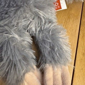 Wild Republic Shaggy Sloth Plush Stuffed Animal Toy Used Soft Brown 3