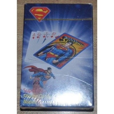 SUPERMAN PLAYING CARDS DC COMICS NEW/SEALED