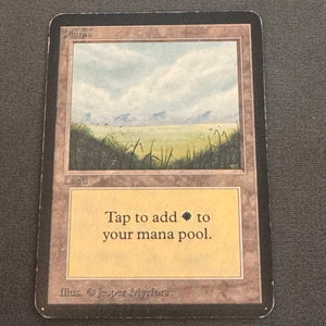 Plains (A) Limited Edition Beta 288 MTG Magic The Gathering MP 1