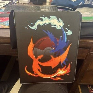 New Card Binder for Pokemon Cards Holder Fits 400 Cards with 50 Removable Sleeve 1