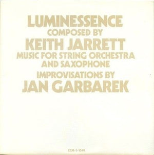 Keith Jarrett Jan Garbarek Luminessence Vinyl LP Record Used Jazz ECM 2