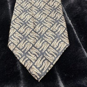 Nature Conservancy Crocodile Silk Tie Mens One Size Pre-Owned Animal Print 3