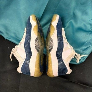 Nike Air Jordan 11 Retro Low Navy Snakeskin Size 8 Rare Used OG CD6846 102 2