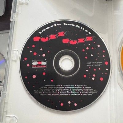 Laurie Berkner Buzz Buzz CD Children's Music 1998 Very Good Condition