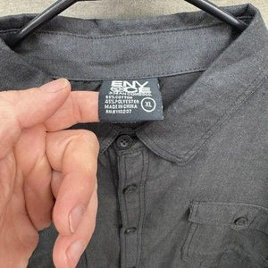 Enyce Shirt Mens XL Long Sleeve Button Up Globe Trekker Streetwear 90s 3