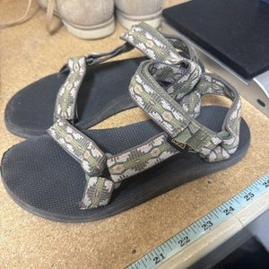 TEVA EXPLORE FLATFORM UNIVERSAL CROCHET PLATFORM SANDALS, Women’s 7 EUC 1
