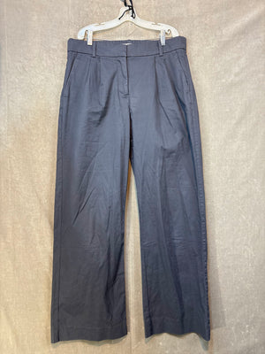 Abercrombie & Fitch Dress Pants Dark Gray Size 28 6 Good Condition Cotton Elasta 1