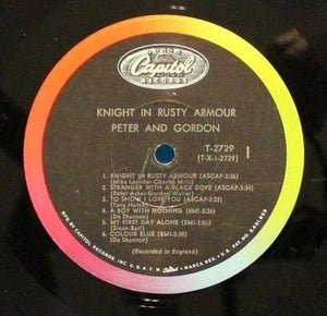 Peter & Gordon Knight In Rusty Armour Vinyl LP Record Used 3