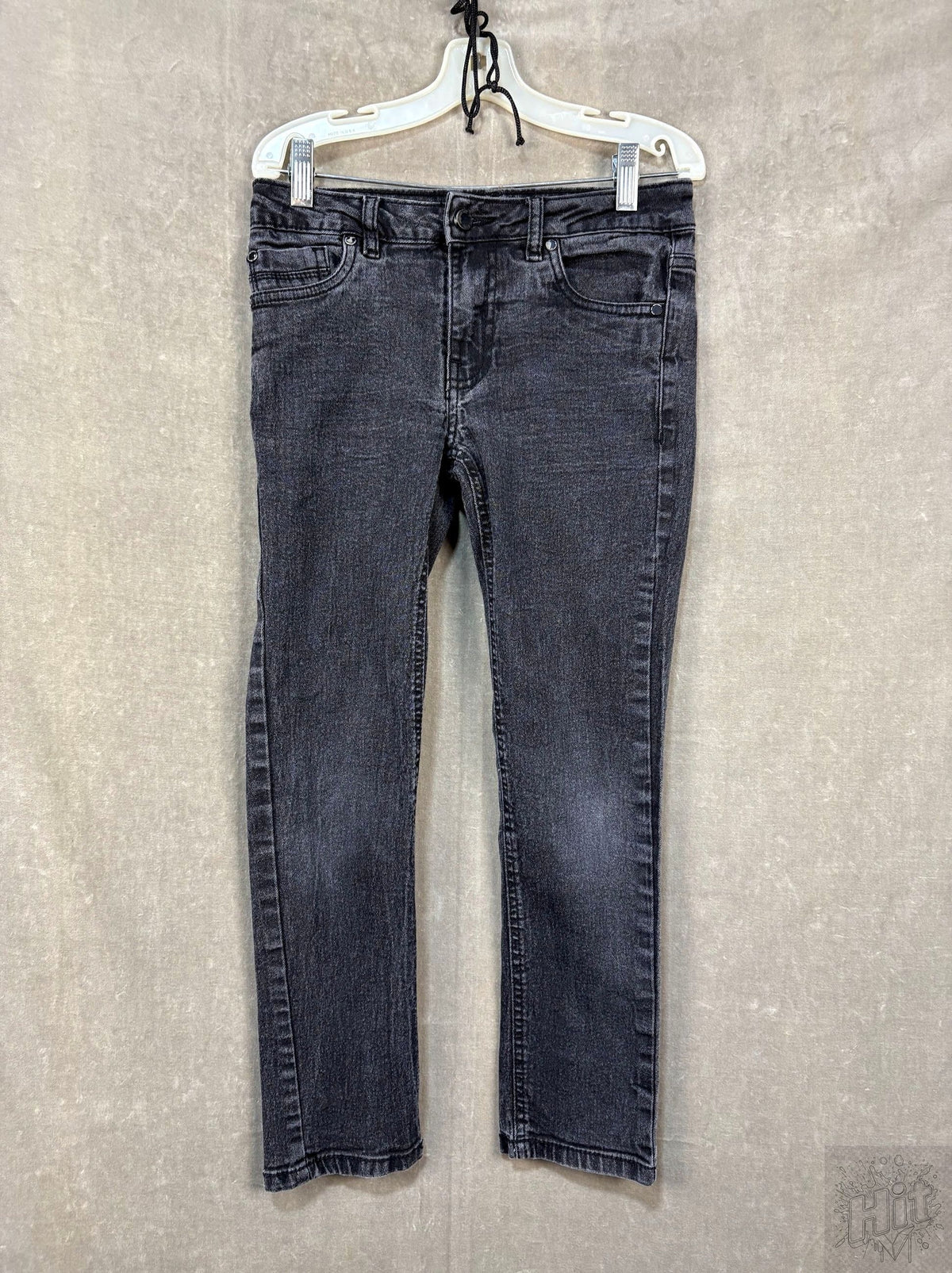 Black Slim Fit Jeans by Steve's Jeans, Size 8