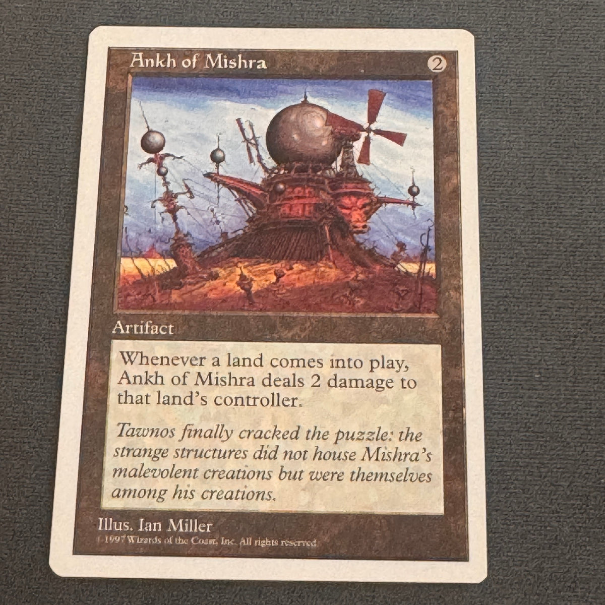 Ankh of Mishra Fifth Edition 348 MTG Magic The Gathering MP