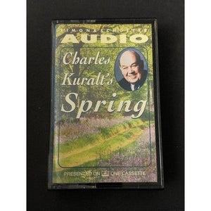 Charles Kuralts Spring Audiobook Cassette Tape Very Good Condition Vintage 1997 2