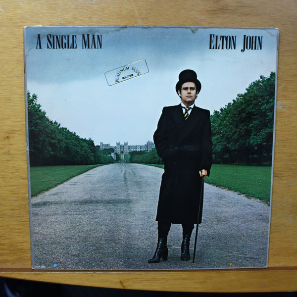 Elton John A Single Man LP Мелодия C60 15147 8 1980