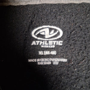 Athletic Works Mens Black Full Zip Hooded Sweatshirt Hoodie Size XL 3