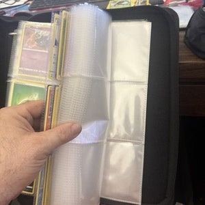 New Card Binder for Pokemon Cards Holder Fits 400 Cards with 50 Removable Sleeve 5