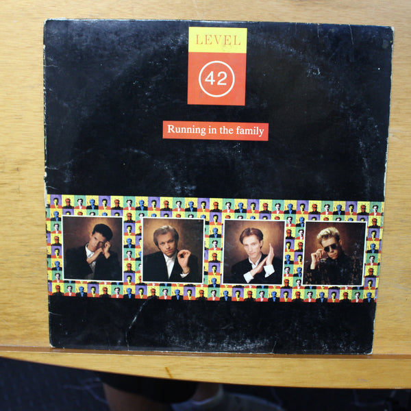 Level 42 Running In The Family LP Polydor 831 593-1 Y-1 1987