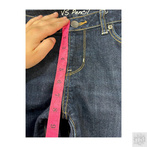 VS Pencil Skinny Women's Jeans Size 6 Dark Wash Stretch 4