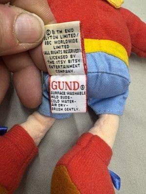 Noddy Plush Elf by Gund Stocking Hat stuffed plush toy 11" 1