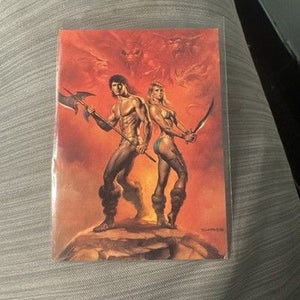 Boris Vallejo #5 Death Stalker Fantasy Art 1991 Collectible Trading Card 1