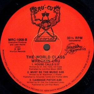 The World Class Wreckin Cru House Calls 12" Vinyl Record 3