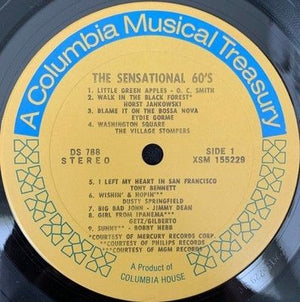 The Sensational 60s 12" Vinyl LP Box Set Columbia House Various Artists 5