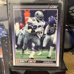 1990 Score Supplemental NFL Football #101T Emmitt Smith RC Rookie Card 1
