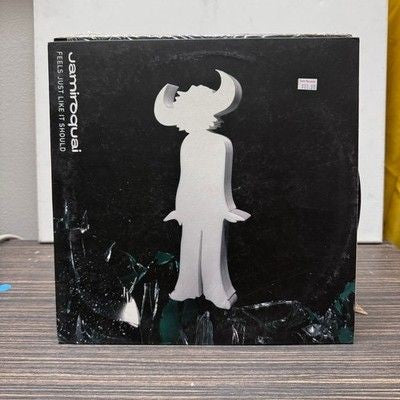 Jamiroquai Feels Just Like It Should 12 Inch Vinyl Record Funk Single 2005 Used