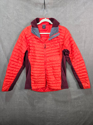 Rab Women's Red Cirrus Flex 2.0 Hooded Insulated Jacket Size XL 1