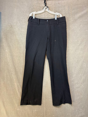 FOCUS=2000 Dress Pants Black Size 4P Good Condition Stretch Fabric 1