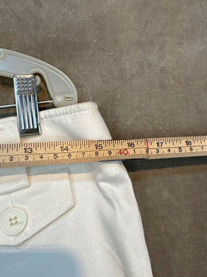 NEW YORK & COMPANY Dress Pants White Size 10 Good Condition 98% Cotton 4