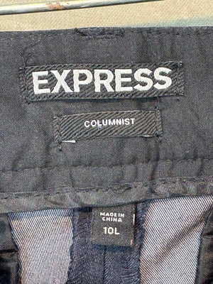 EXPRESS Dress Pants Dark Gray Size 10 Tall Good Condition 2