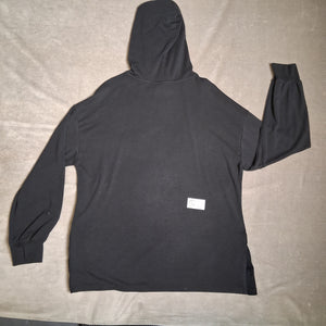AVIA Men's Black Modal Blend Long Sleeve Hooded Sweatshirt Size L 12-14 5