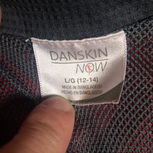DANSKIN NOW Girls' Red/Black Long Sleeve Track Suit Set Size L/G (12-14) 2