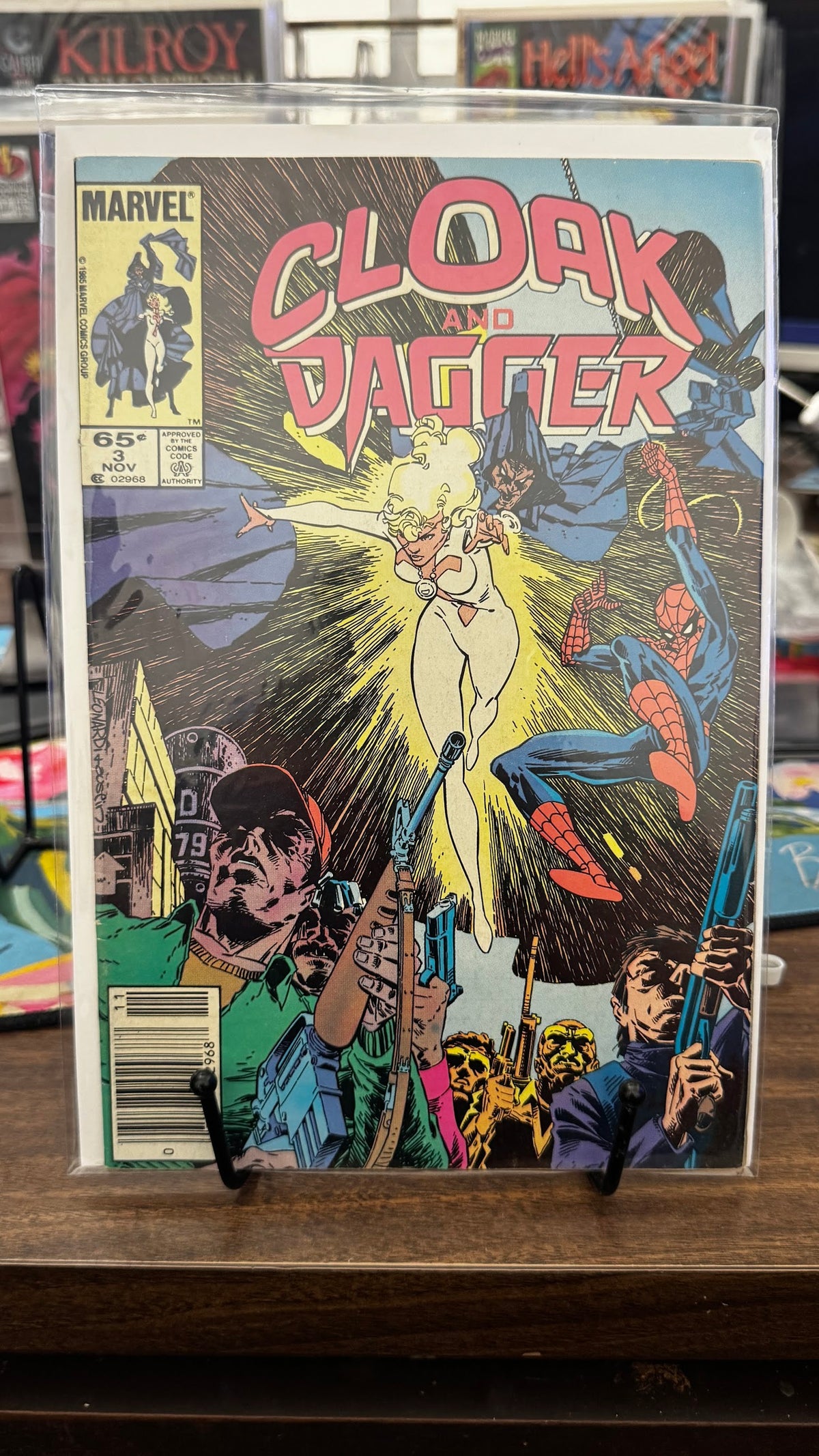 Cloak & Dagger #3 (1985) Marvel VF 8.0 Bronze Age Rick Leonardi Cover Superhero