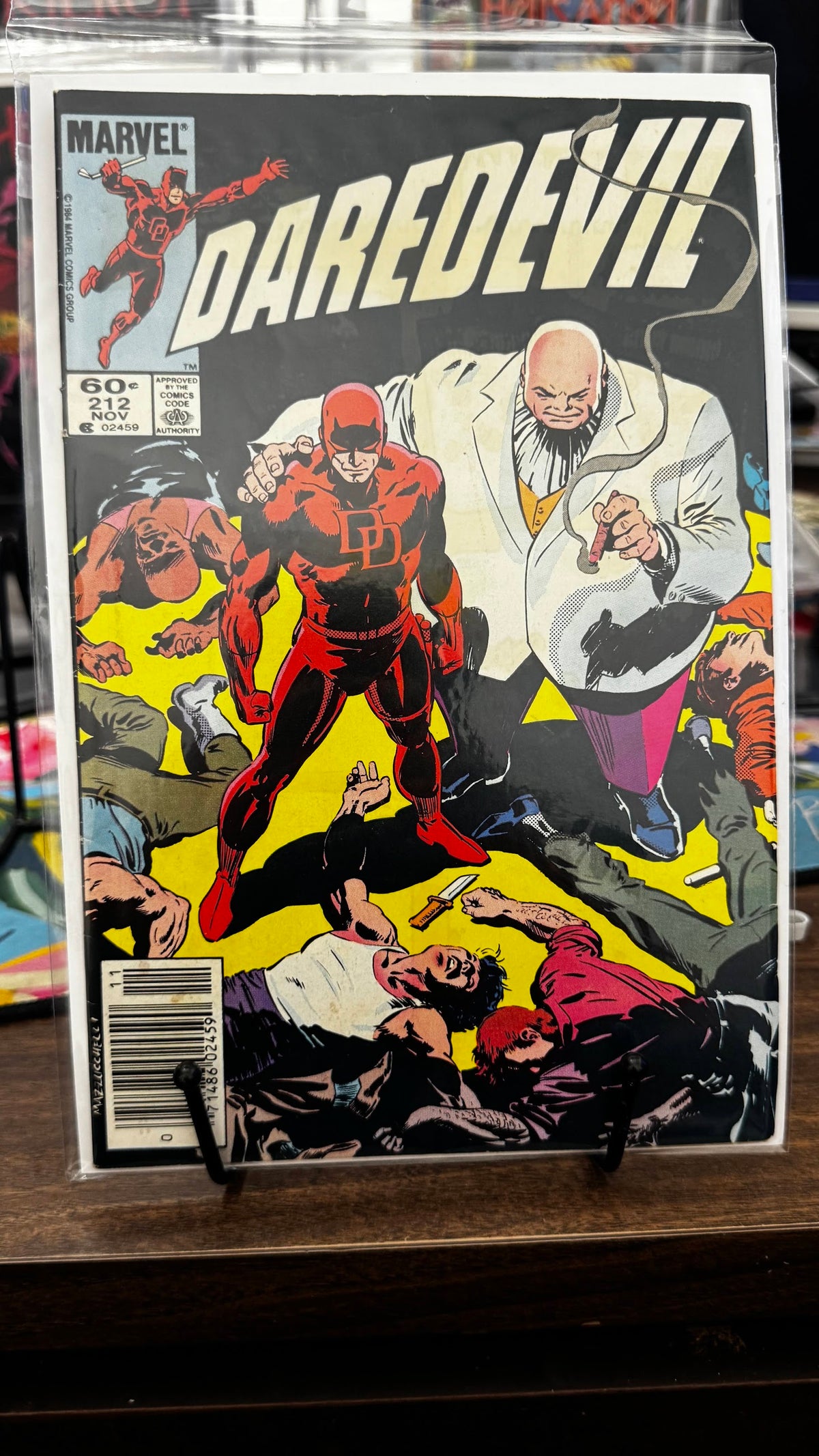 Daredevil #212 (1984) Marvel VF- 7.5 Bronze Age Canadian Price Variant Superhero