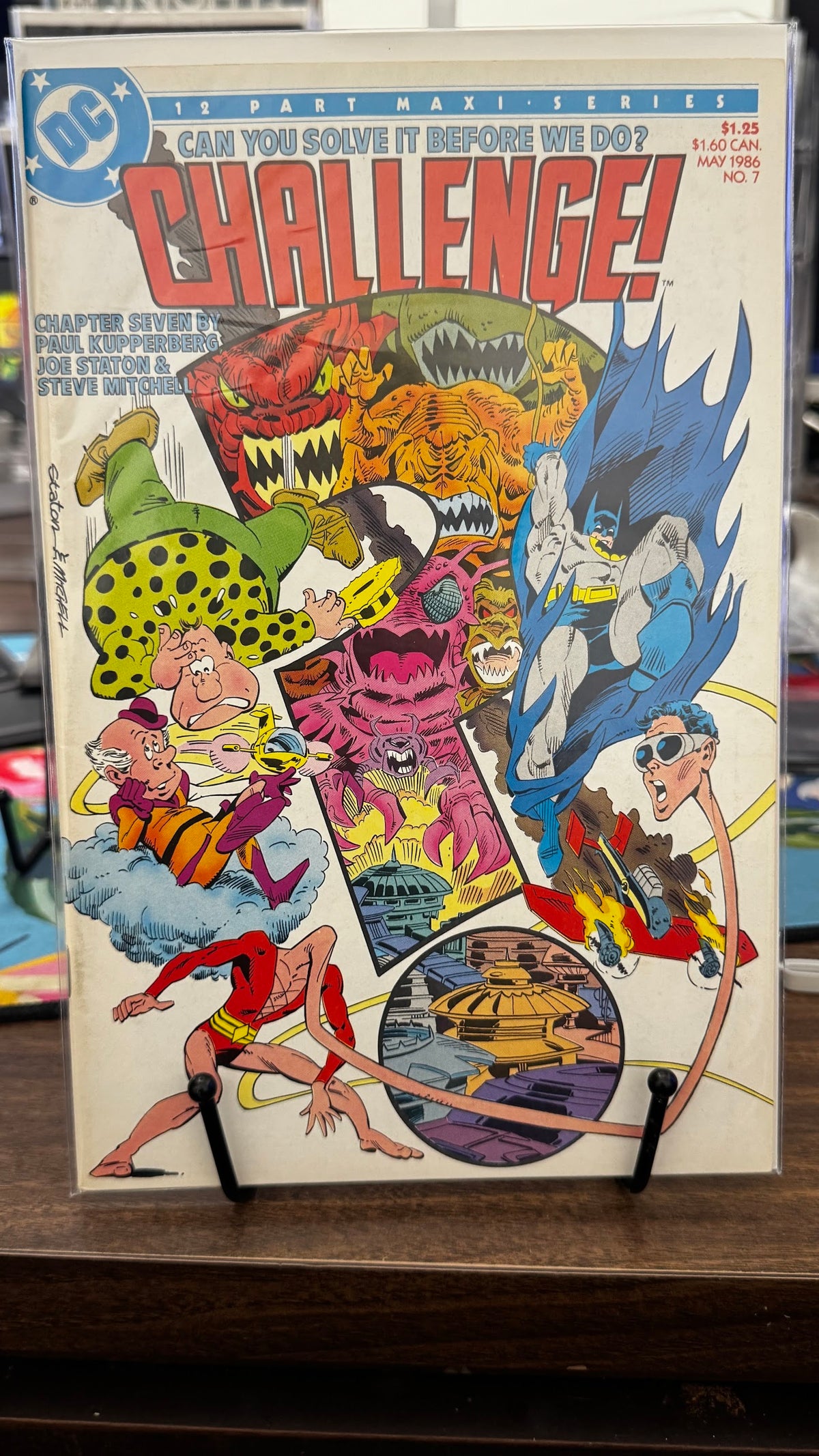 DC Challenge #7 (1986) FN/VF 7.0 Copper Age Joe Staton Cover Paul Kupperberg