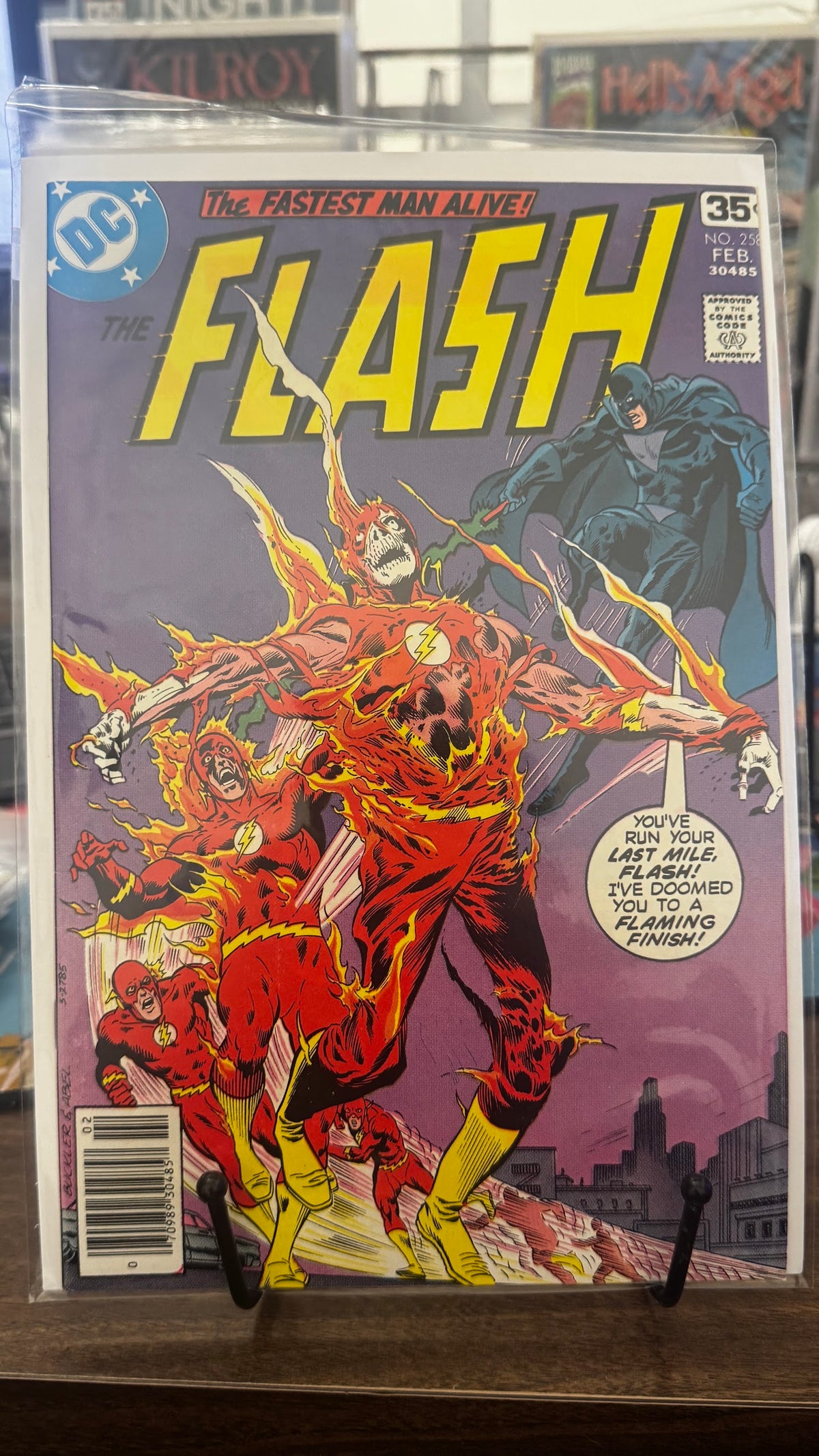 The Flash (1st Series) #258 (1977) DC VF 8.0 Bronze Age Rich Buckler Cover