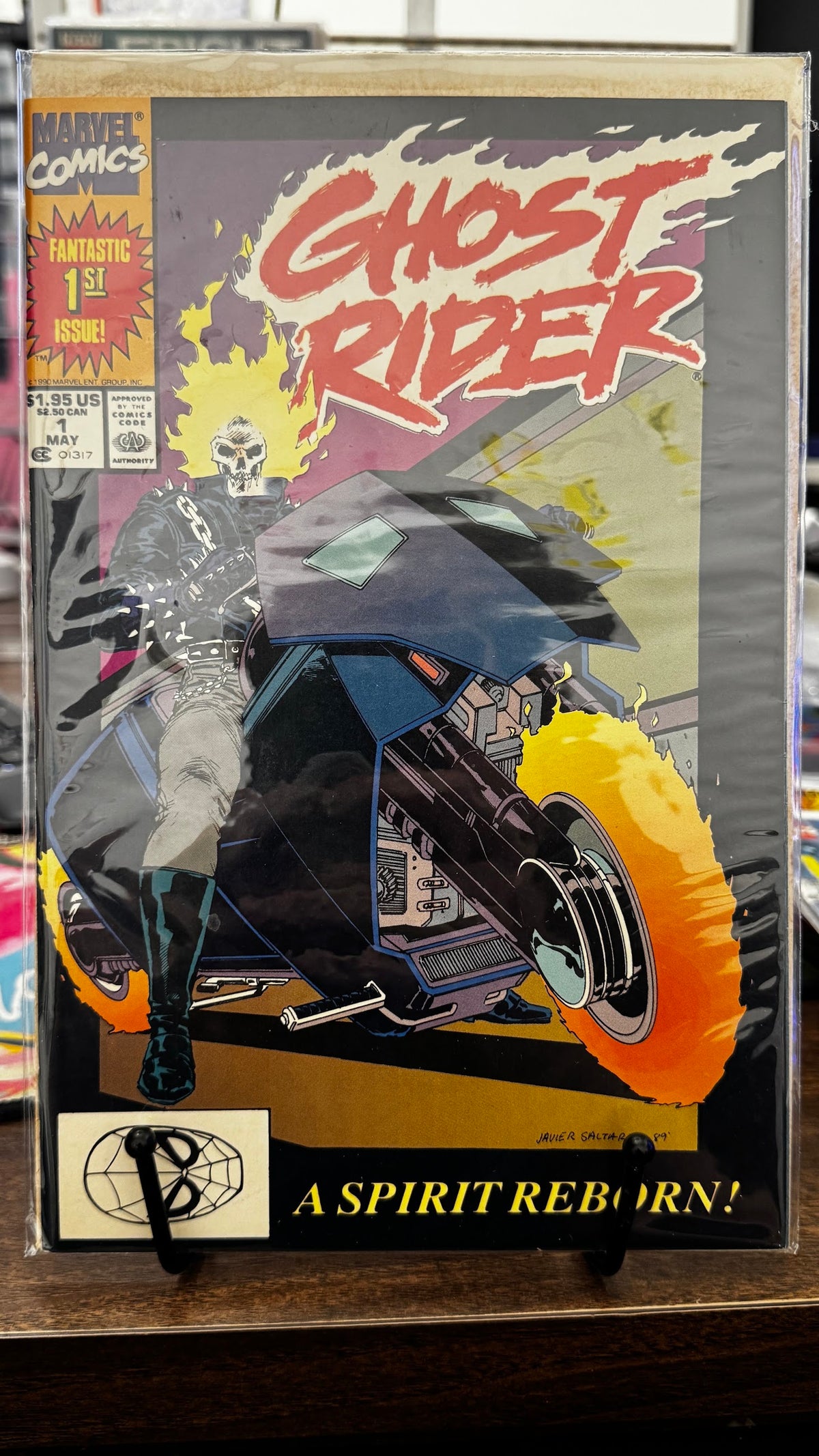 Ghost Rider (Vol. 2) #1 (1990) 1st App Deathwatch Marvel VF 8.0 Copper Age
