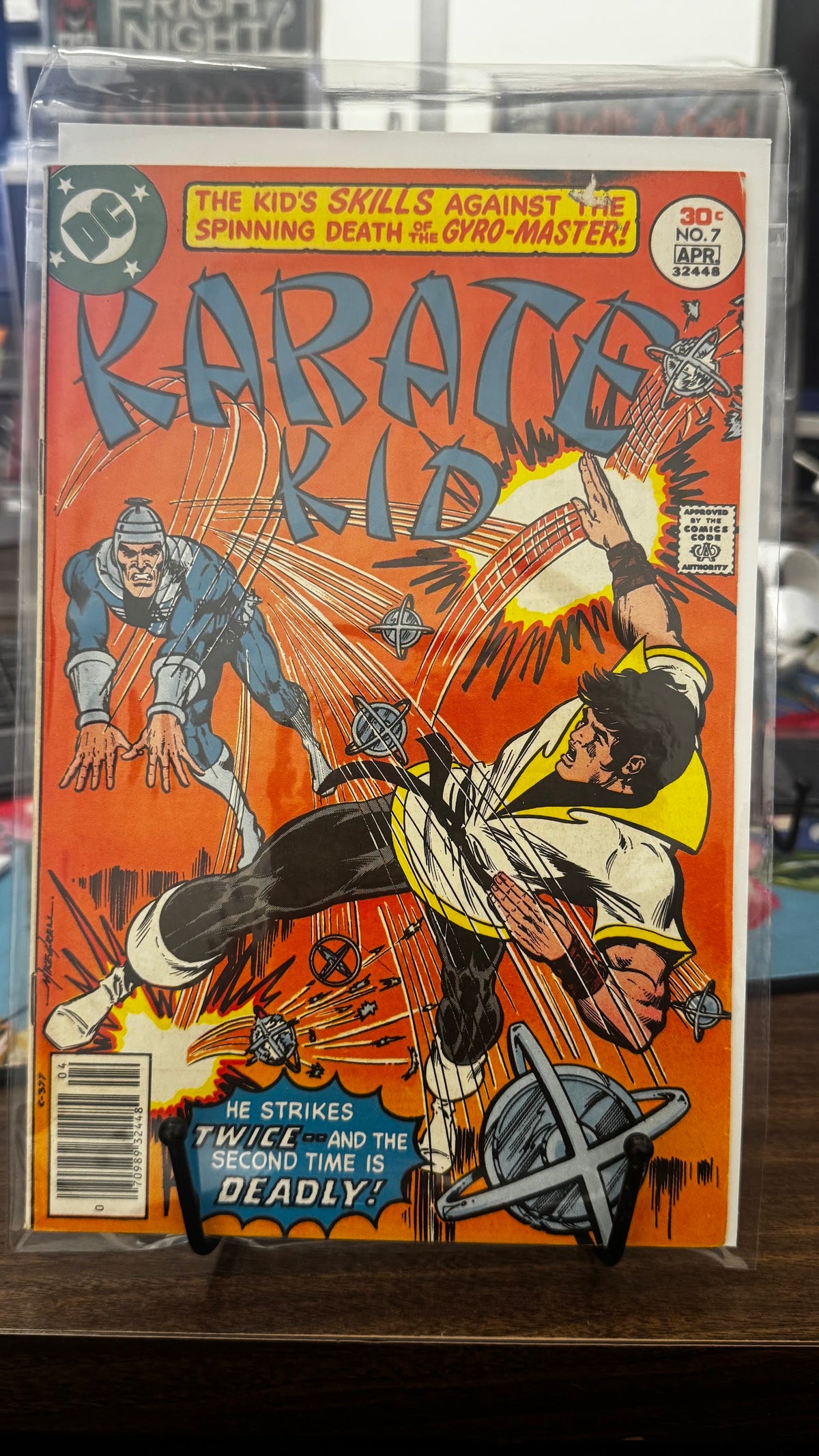 Karate Kid #7 (1976) 1st App Gyro-Master (Elroy Soames) DC VG+ 4.5 Bronze Age