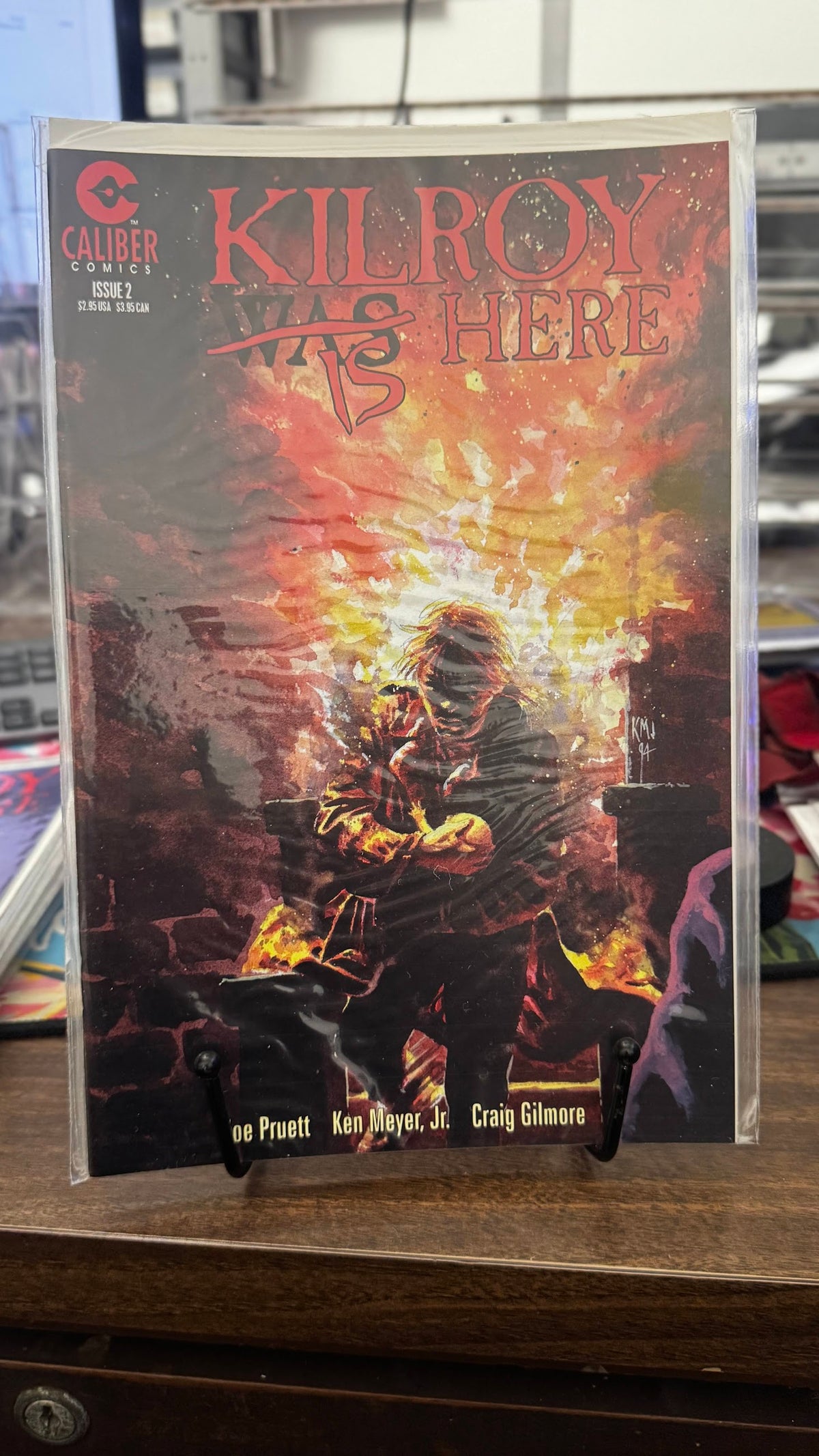 Kilroy Is Here #2 (1995) Caliber VF+ 8.5 Modern Age