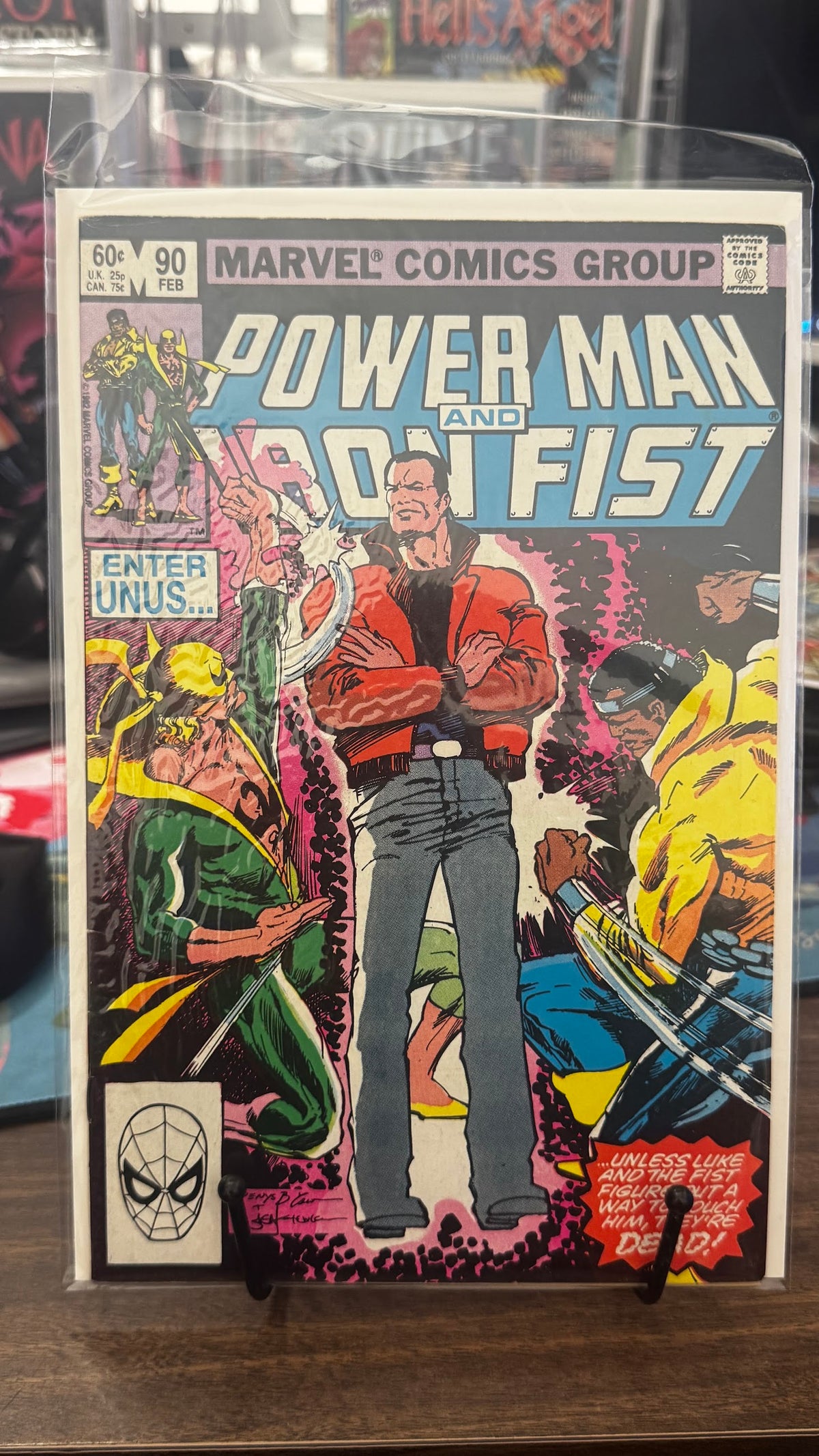 Power Man & Iron Fist #90 (1982) Marvel VF- 7.5 Bronze Age Denys Cowan Cover