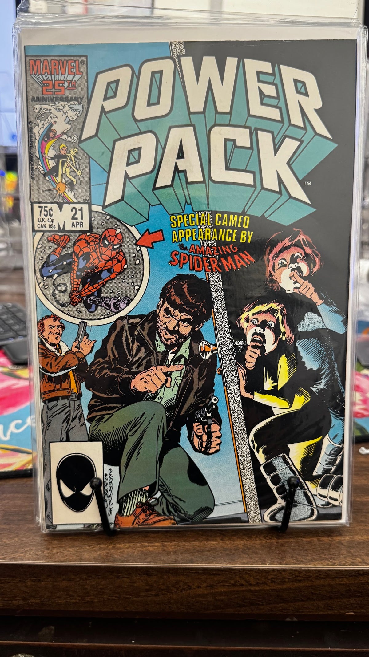 Power Pack #21 (1985) Marvel VF 8.0 Bronze Age Brent Anderson Cover Terry Austin