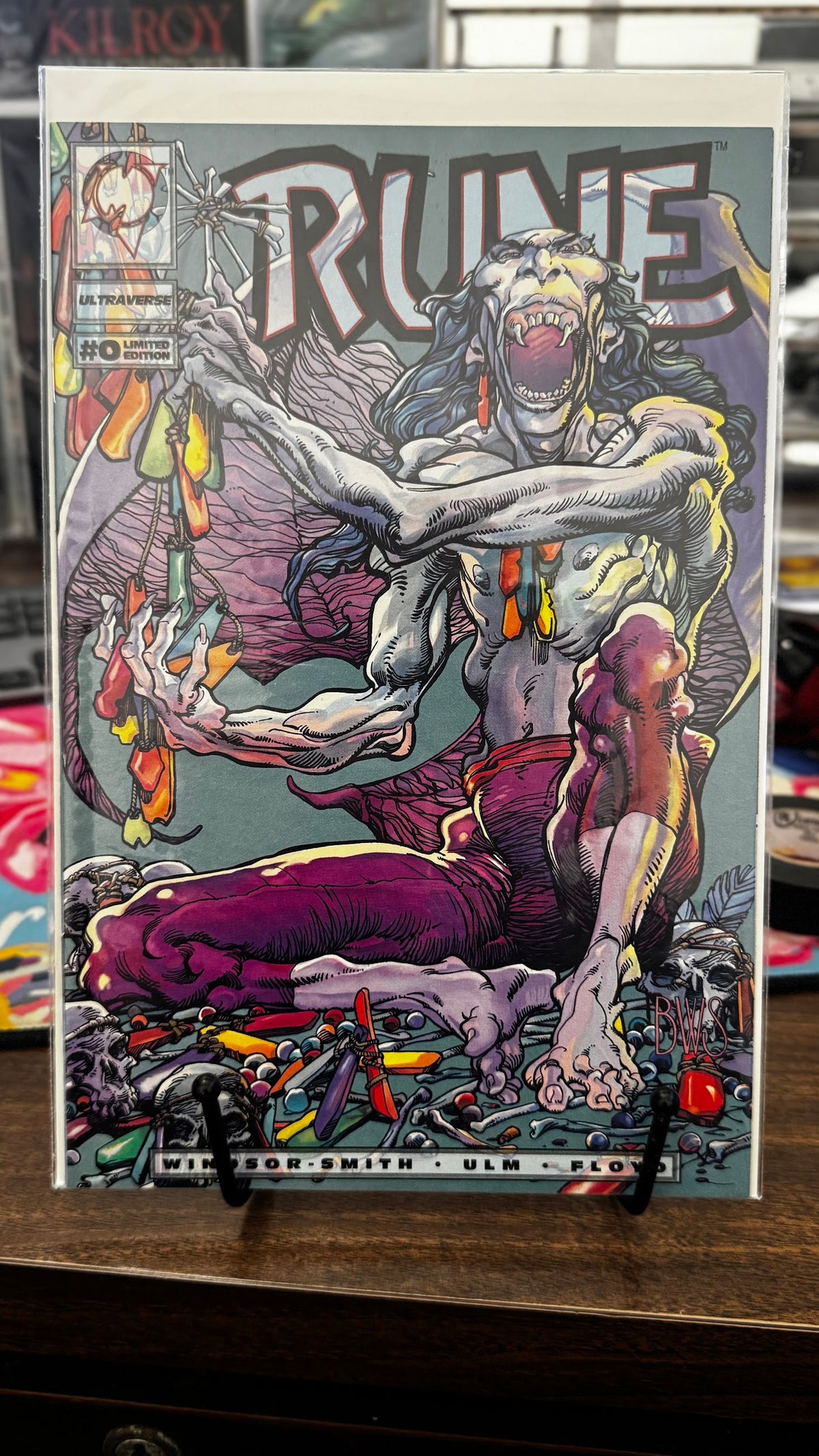 Rune #0 (1994) Malibu VF/NM 9.0 Modern Age Barry Windsor-Smith Cover Superhero