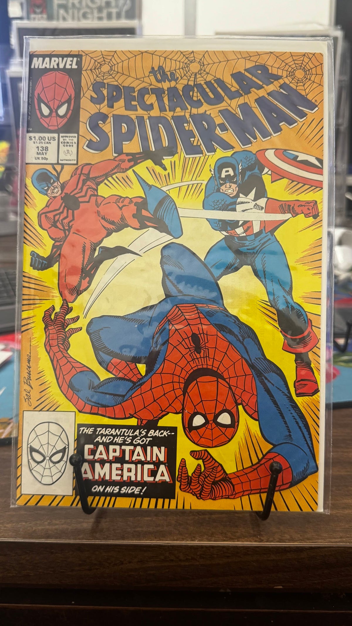 The Spectacular Spider-Man #138 (1988) Marvel VF 8.0 Copper Age Gerry Conway