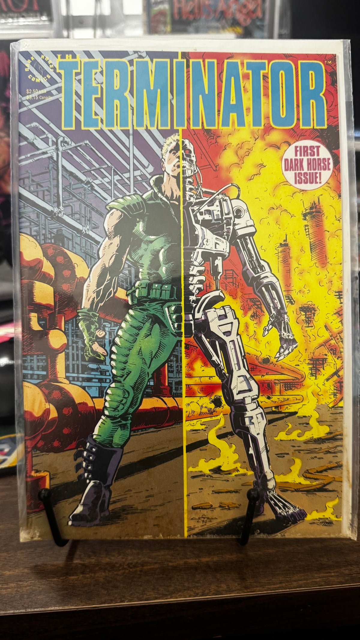 The Terminator (2nd Series) #1 (1990) Dark Horse VF 8.0 Copper Age John Arcudi