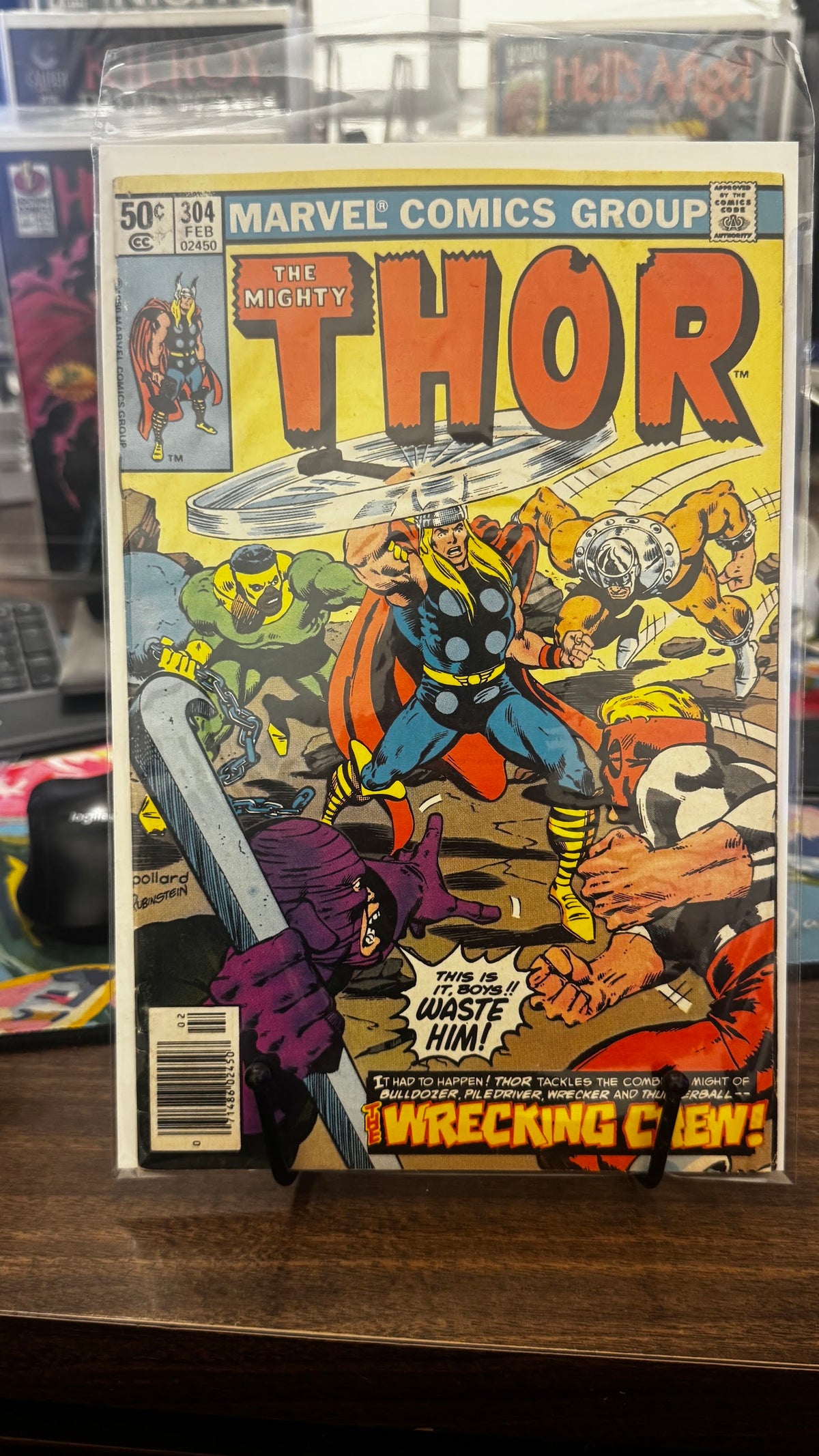 Thor #304 (1980) Marvel FN/VF 7.0 Bronze Age Keith Pollard Cover Mark Gruenwald