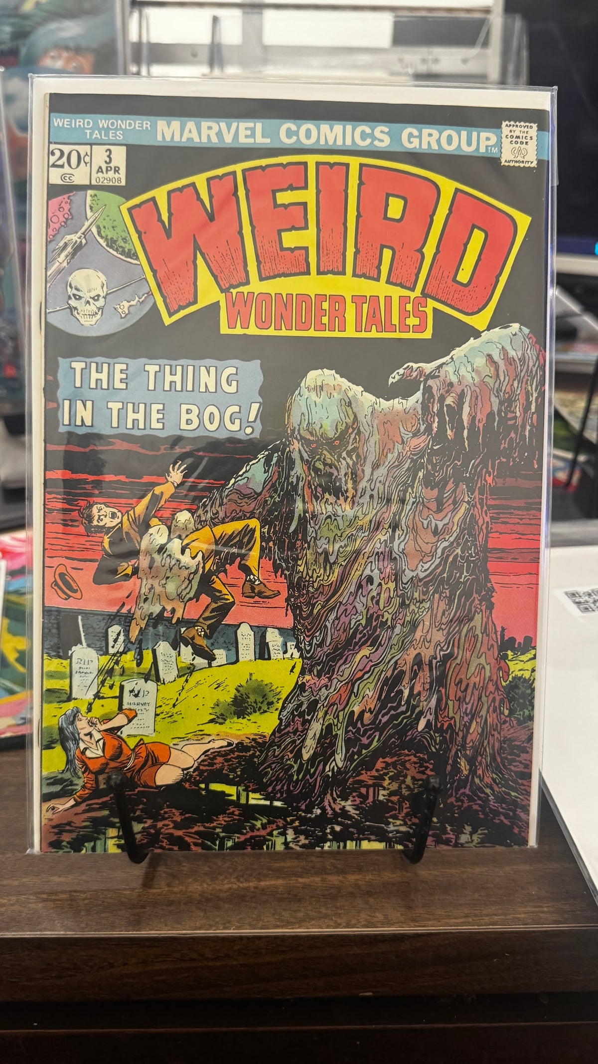 Weird Wonder Tales #3 (1973) Marvel VF- 7.5 Halloween Bronze Age Sci-Fi Horror